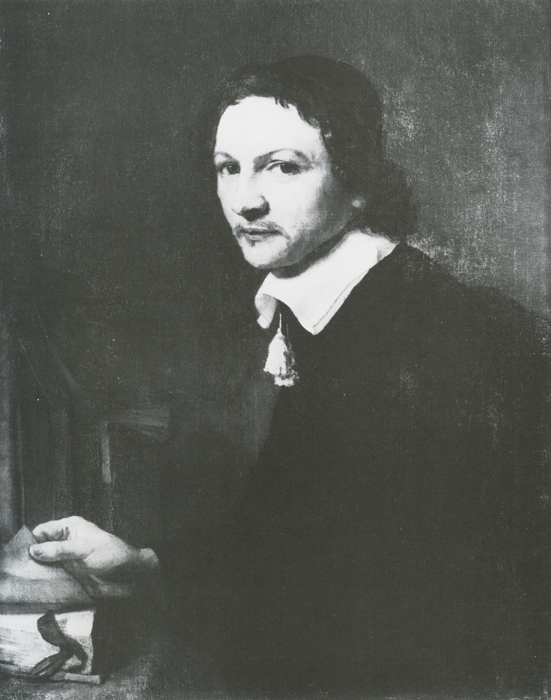 Portrait of a Man Skimming a Book