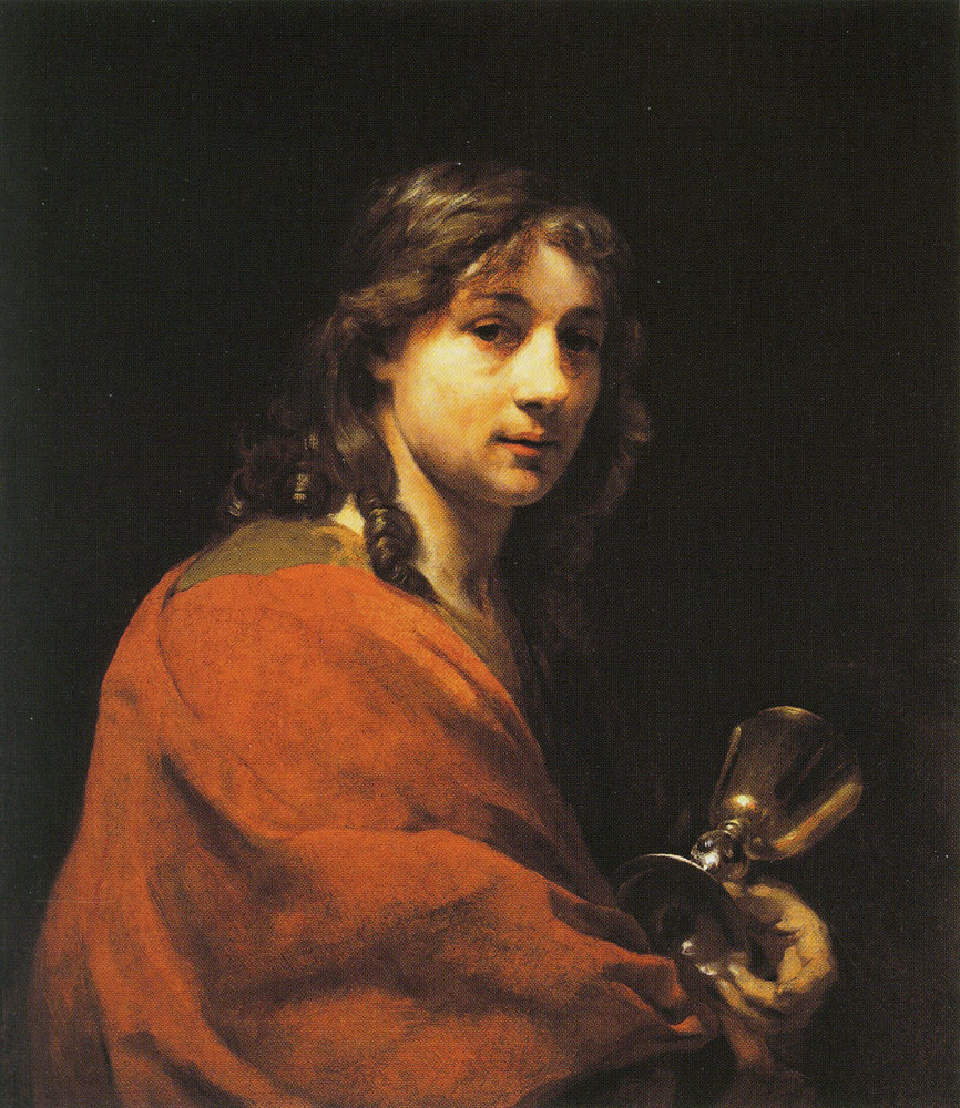 Self Portrait as Saint John the Evangelist